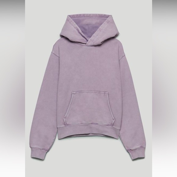 Aritzia cozy fleece hoodie - Picture 1 of 4